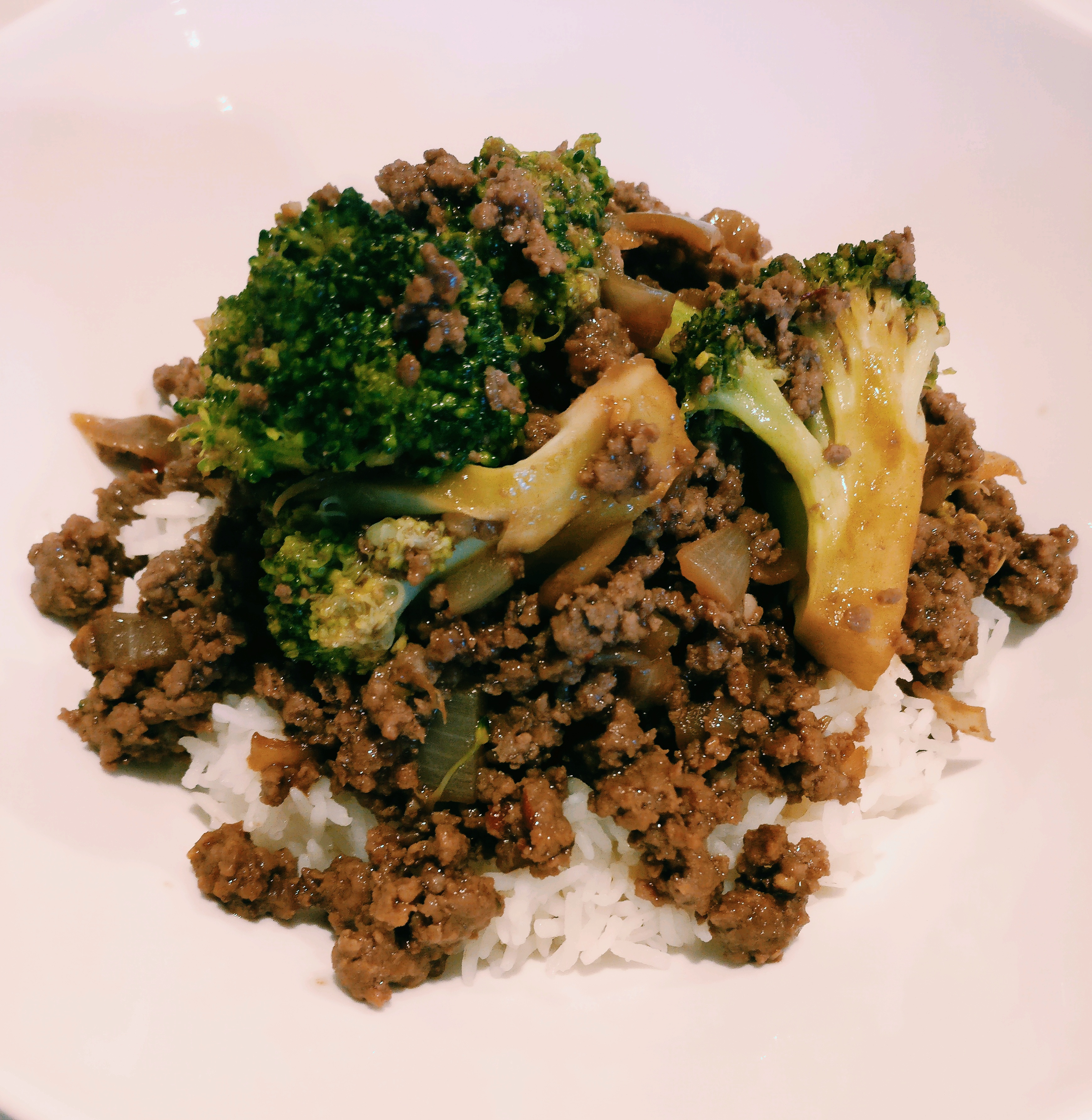 Beef & Broccoli on Rice – The Daily Menu