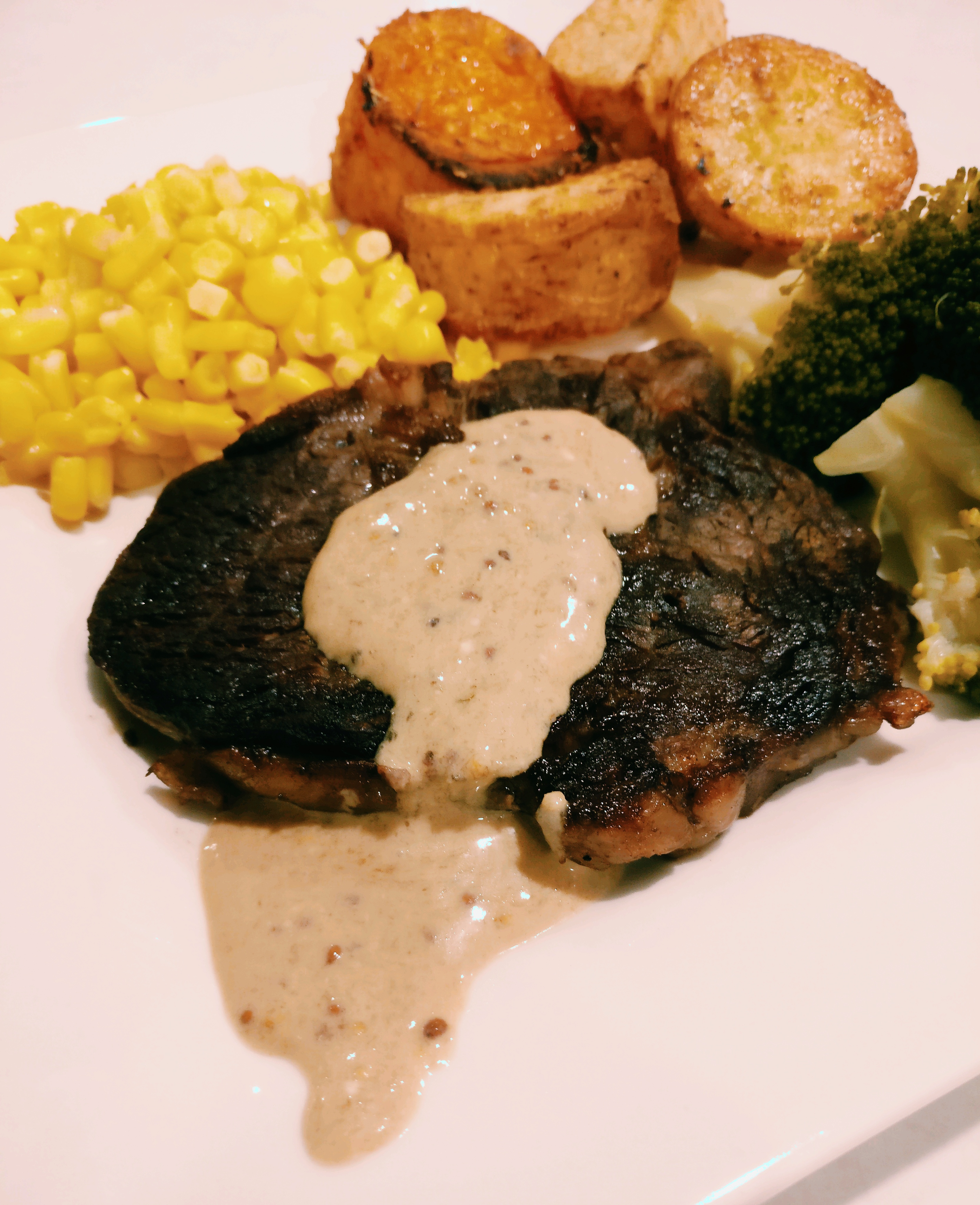 Steak & Creamy Mustard Sauce The Daily Menu