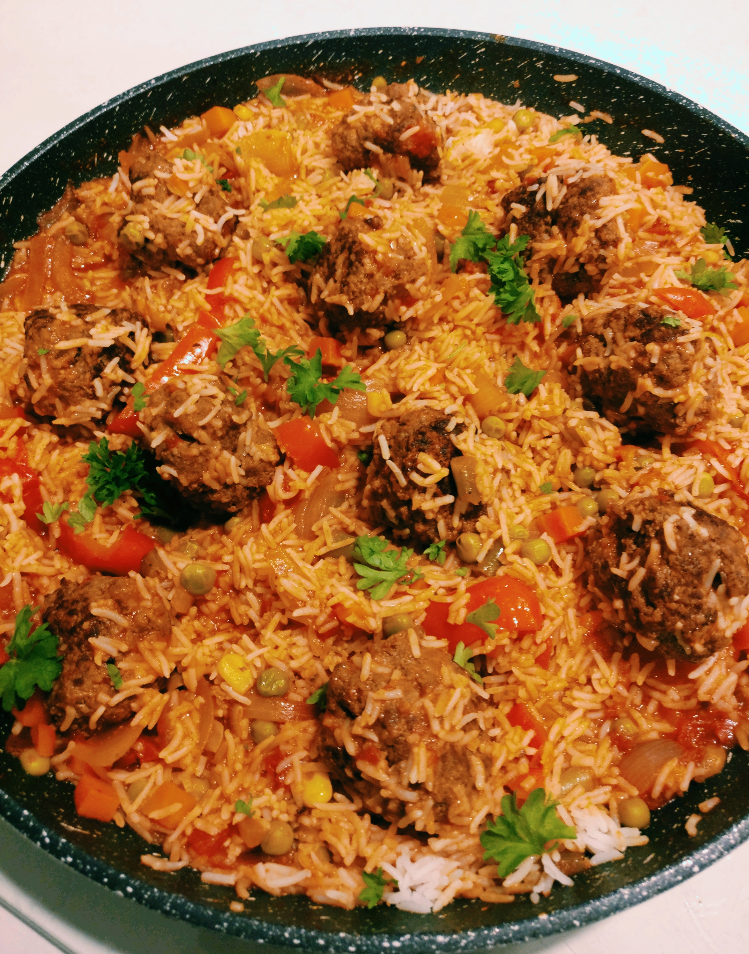 Meatballs & Rice The Daily Menu