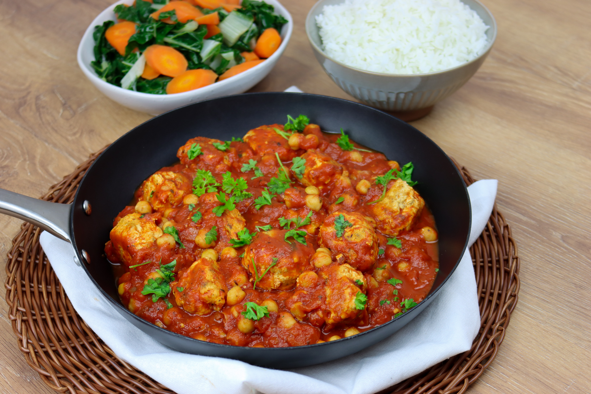 Moroccan Chicken Meatballs The Daily Menu