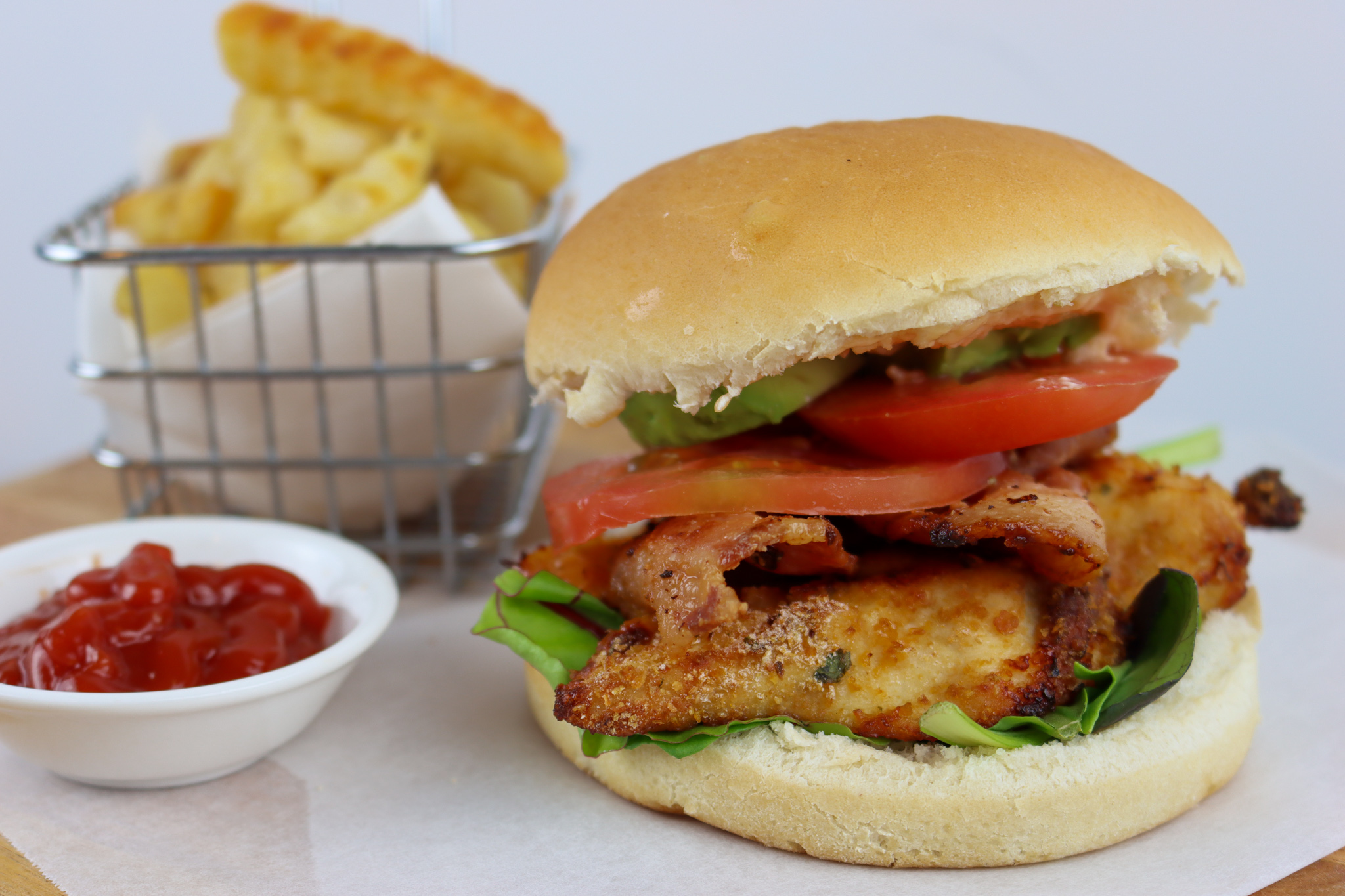 Crispy Chicken & Bacon Burgers – The Daily Menu